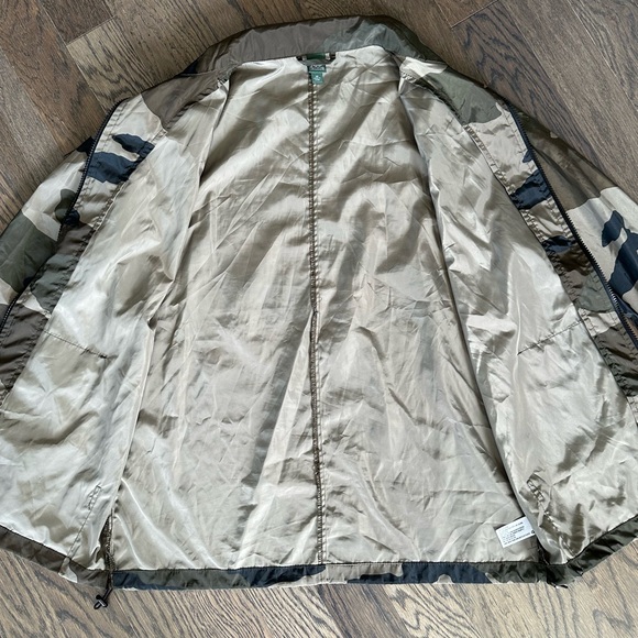 Wild Fable WINDBREAKER JACKET WOMEN CAMO 💚 🟤🖤 SIZE XS - Picture 5 of 12